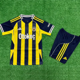 25-26 Fenerbahce Home Kids Soccer Jersey