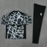 25-26 CHE Black Half Pull Tracksuit (半拉链)