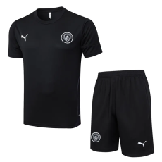 25-26 Man City Black Training Short Suit #D25206