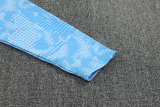 25-26 Man City Light blue Half Pull Tracksuit (半拉链)(印花)