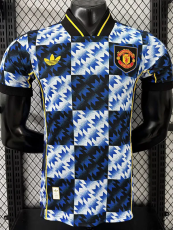 25-26 Man Utd Blue Grey Special Edition Player Version Training shirts