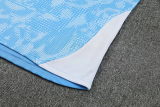 25-26 Man City Light blue Half Pull Tracksuit (半拉链)(印花)