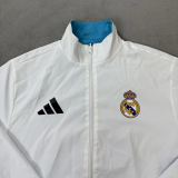 25-26 RMA White & Lake Blue Double Sided Windbreaker (双面风衣)