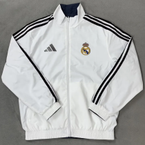 25-26 RMA White & Dark gray Double Sided Windbreaker (双面风衣)