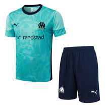 25-26 Marseille Light green Training Short Suit #D25232