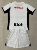 25-26 Stade Rennais Away Kids Soccer Jersey