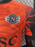 25-26 Napoli Halloween Orange Player Version Soccer Jersey