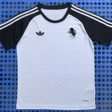 25-26 JUV White Training shirts (黑袖)