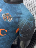 25-26 Napoli Halloween Blue Player Version Soccer Jersey