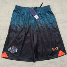 25-26 Napoli Black Blue Shorts Pants