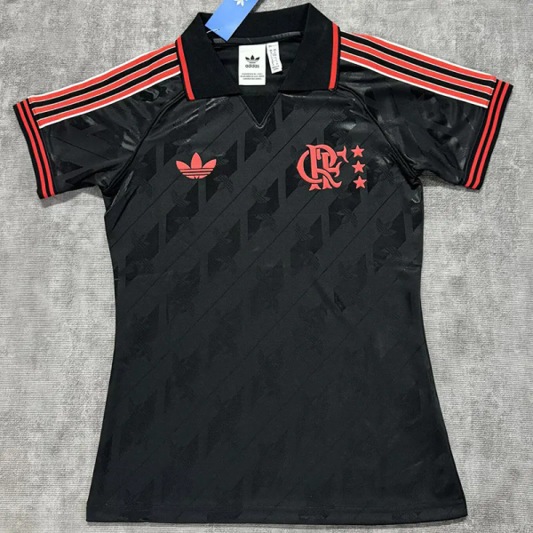25-26 Flamengo Black Casual Edition Women Training shirts (女)