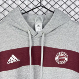 25-26 Bayern Gray Retro Hoody