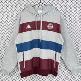 25-26 Bayern Gray Retro Hoody