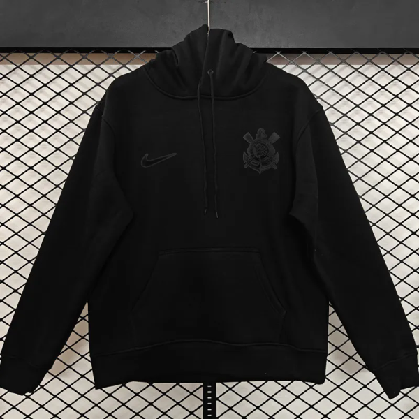 25-26 Corinthians Black Hoody 黑色(黑标加绒)
