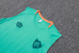 25-26 Fluminense Green Tank top and shorts suit #D25217