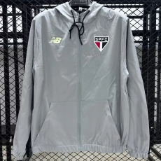 25-26 Sao Paulo Grey Windbreaker