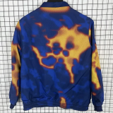 25-26 Ajax Orange & Royal blue Double Sided Windbreaker (双面风衣)