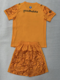 25-26 PSV Orange Goalkeeper Kids Soccer Jersey