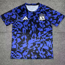 25-26 Colo-Colo Blue Black Training shirts