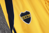 25-26 Boca Juniors Yellow Jacket Tracksuit #A2595