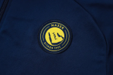 25-26 Al-Nassr Royal blue Jacket Tracksuit #A2591