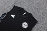 25-26 Ajax Black Tank top and shorts suit #D25196