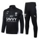 25-26 Al-Hilal Black Half Pull Tracksuit #B2598(半拉链)