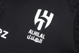 25-26 Al-Hilal Black Half Pull Tracksuit #B2598(半拉链)