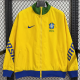25-26 Brazil Yellow Windbreaker (双袖BRASIL)