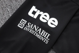 25-26 Al-Hilal Black Half Pull Tracksuit #B2598(半拉链)