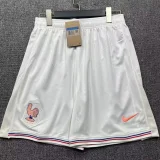 26-27 France White Shorts Pants