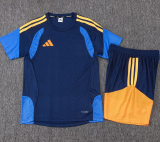 25-26 AD Royal blue Player Version Training Short Suit (球员短套装)#D2505