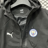25-26 Man City Black Outdoor Jackets #Y017冲锋衣