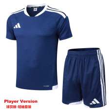 25-26 AD Royal blue Player Version Training Short Suit (球员短套装)#D2506