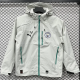 25-26 Man City Gray Outdoor Jackets #Y017冲锋衣