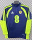 25-26 Scotland Royal blue Half Pull Sportswear Top #半拉上衣