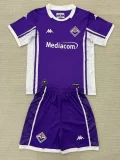 25-26 Fiorentina Home Kids Soccer Jersey