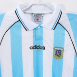 1996-1997 Argentina Home Long Sleeve Retro Soccer Jersey (长袖)