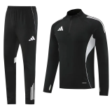2025 AD Black Half Pull Tracksuit #AB09 (半拉链)