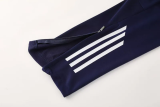 2025 AD Royal blue Half Pull Tracksuit #AB09 (半拉链)