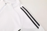 2025 AD White Half Pull Tracksuit #AB09 (半拉链)