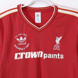 1986-1987 LIV Home Long Sleeve Retro Soccer Jersey (长袖)