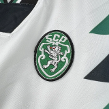 25-26 Sporting Lisbon White Casual Edition Training shirts