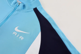 2025 NK Lake blue Half Pull Tracksuit #NB11 (半拉链)