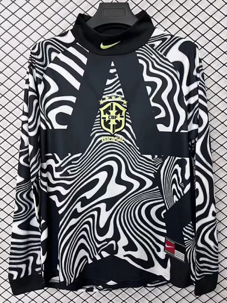 26-27 Brazil Special Edition Goalkeeper Long Sleeve Soccer Jersey (长袖)
