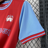25-26 West Ham Iron Maiden 50th Anniversary Fans Soccer Jersey