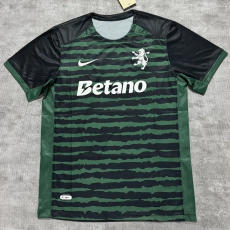 25-26 Sporting Lisbon Christmas Edition Fans Soccer Jersey (圣诞版)