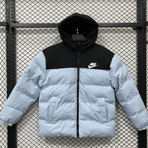 25-26 XD9901 NK Black Green Hooded Cotton Coat #棉衣