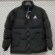 25-26 X9001 AD Black Hooded Cotton Coat #棉衣