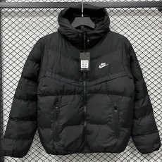 25-26 LT871 NK Black Hooded Cotton Coat #棉衣